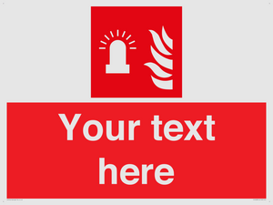 Custom Fire: Fire alarm flashing light